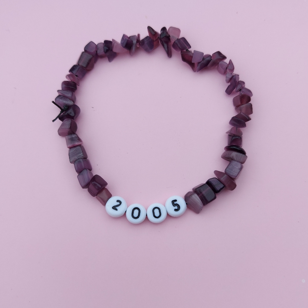 2005 Amethyst Handmade Bracelet